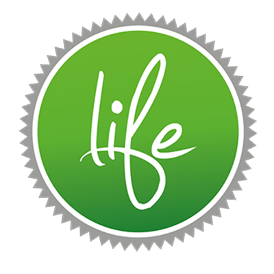 Logo life fitnessclub amberg 400