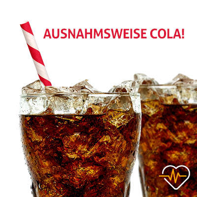 Ausnahmweise Cola!