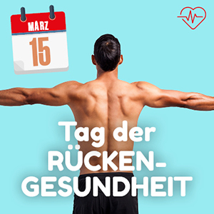 15. März: Tag der Rückengesundheit